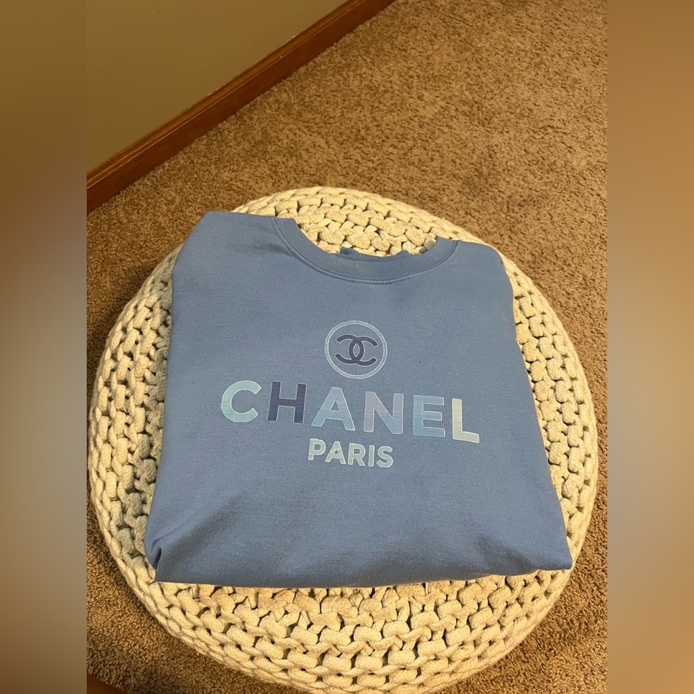 Blue Sweatshirt (Chanel Design)